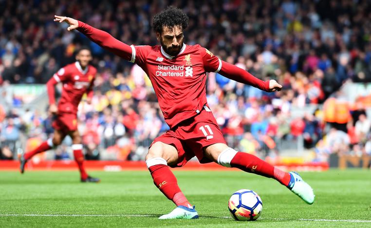 محمد صلاح ولمساته الرائعة في مباراة فريقه ليفربول ضد روما