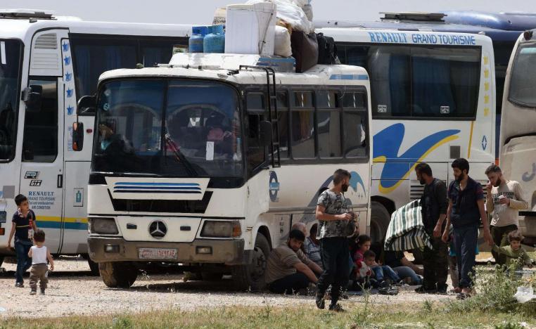 قافلات جنوب دمشق