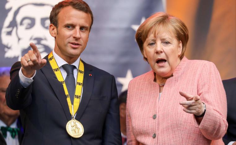 ميركل وماكرون