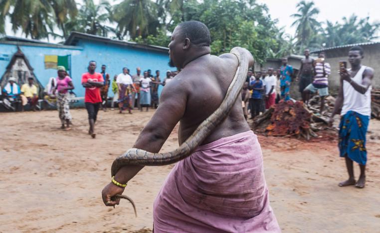 اتباع ديانة فودو في بنين