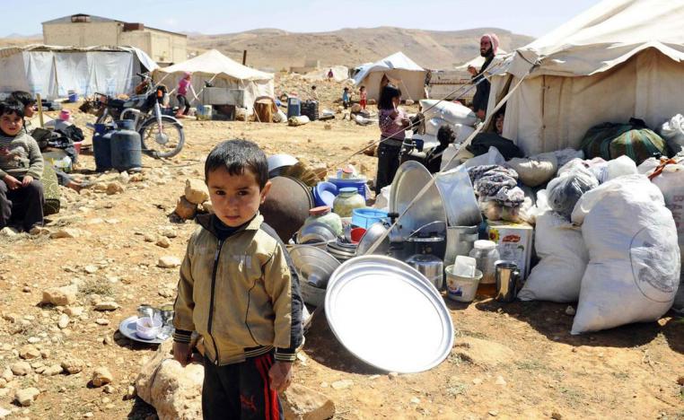 لاجئون سوريون في لبنان