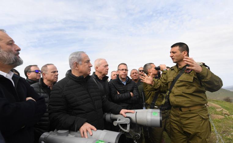  بنيامين نتنياهو في الجولان المحتل