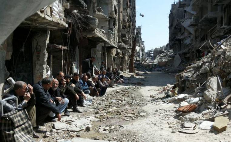 مخيم اليرموك للاجئين الفلسطينيين