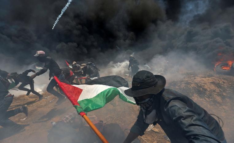 مقتل نحو ستين فلسطينيا بنيران اسرائيل في غزة