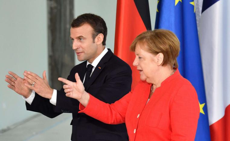 ميركل وماكرون