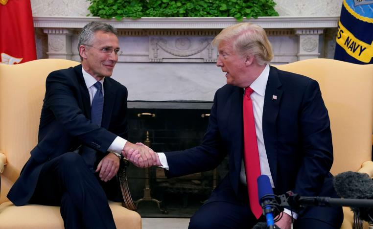 ينس ستولتنبرغ وترامب