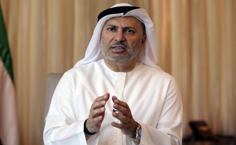وزير الدولة الاماراتي للشؤون الخارجية أنور قرقاش