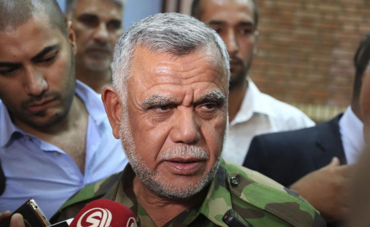 العامري في حديث صحفي في بغداد