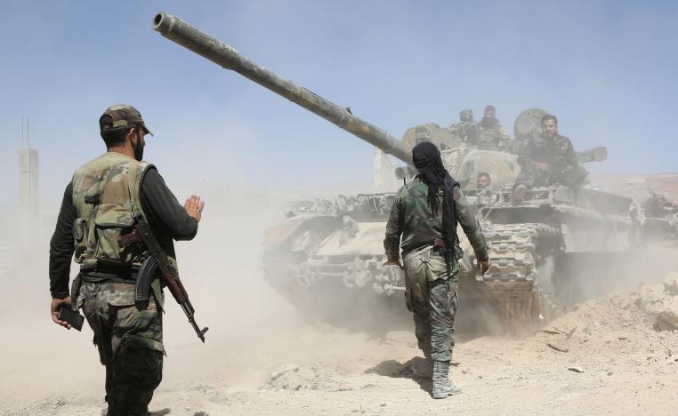 قوات من الجيش السوري