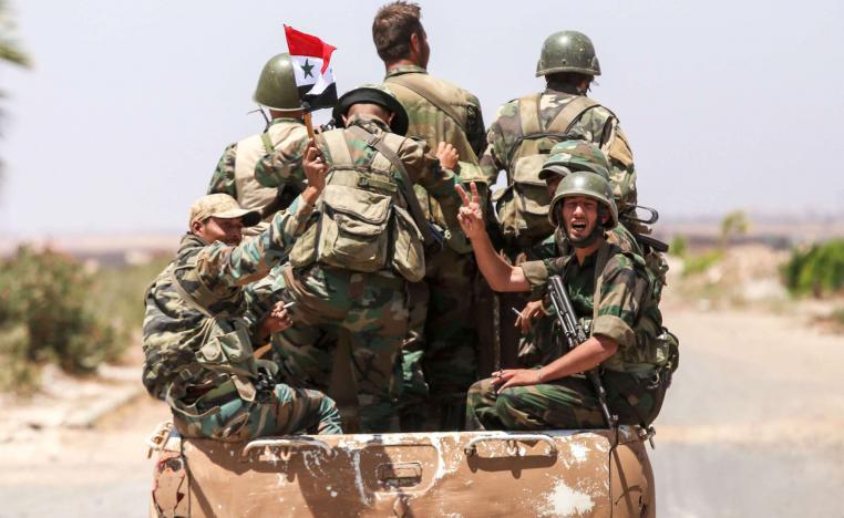 الجيش السوري في درعا