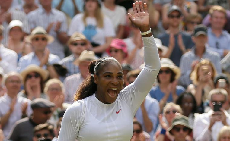 سيرينا تحقق الفوز العشرين تواليا على العشب البريطاني