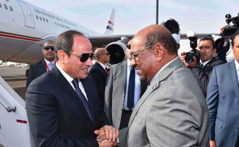 لقاء السيسي والبشير