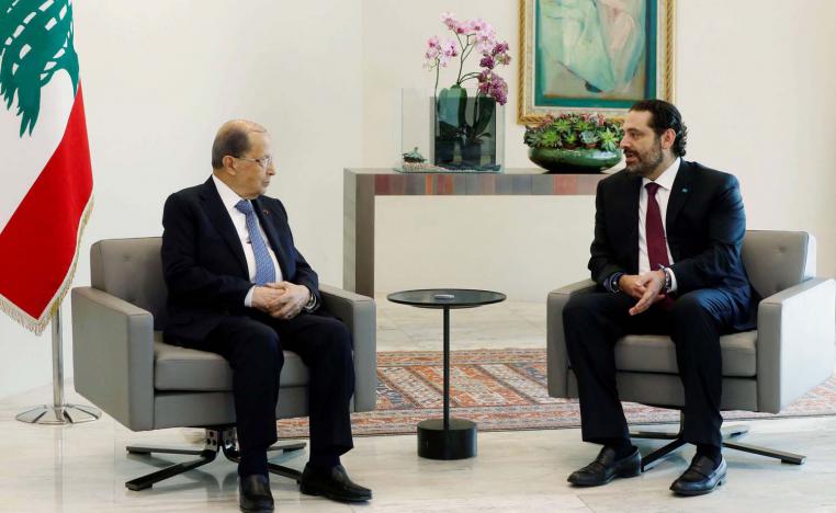 الحريري في لقاء مع عون