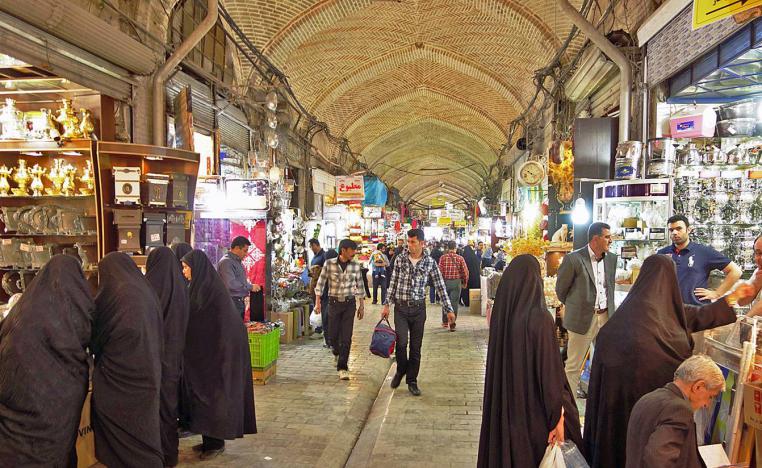 القوات الإيرانية في مضيق هرمز