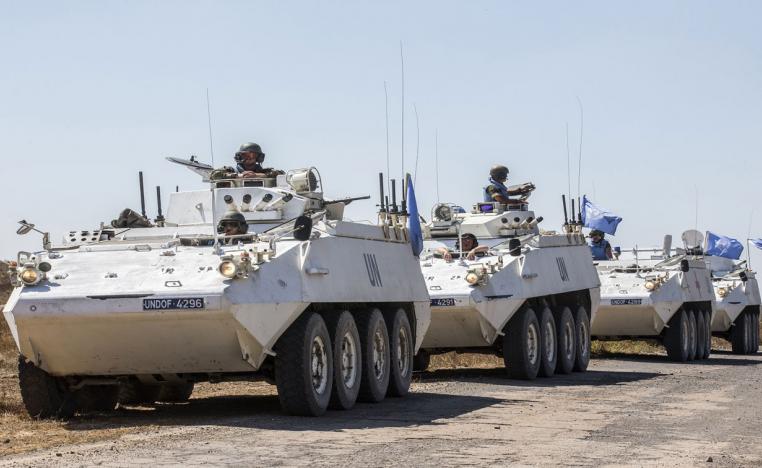 قوة مراقبة فض الاشتباك انسحبت في 2014 بعد سيطرة متشددين على المنطقة