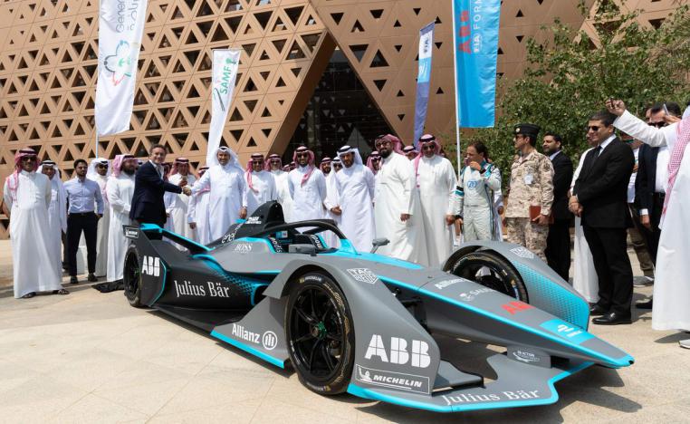 الاحتفال بالاعلان عن أول سباقات الفورميلا إي في الشرق الأوسط