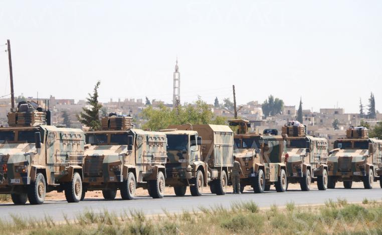 تعزيزات عسكرية تركية في اجاهها الى ادلب