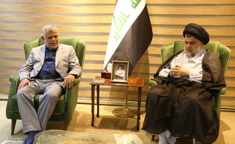 لقاء مقتدى الصدر وهادي العامري يعيد خلط الأوراق السياسية