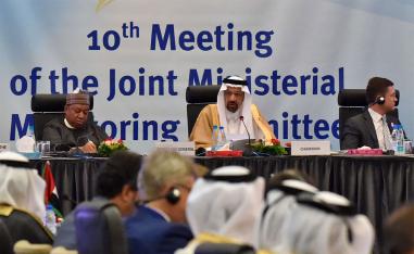 Khalid Al-Falih, (C) Saudi Energy and Oil Minister