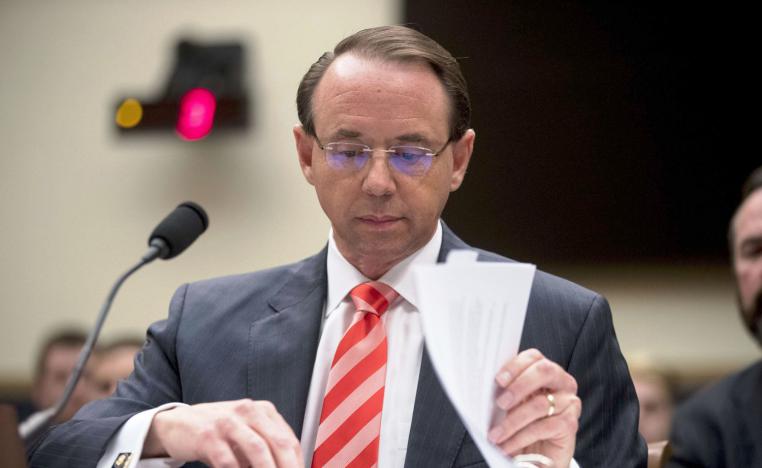 رود روزنستاين نائب وزير العدل الأميركي 