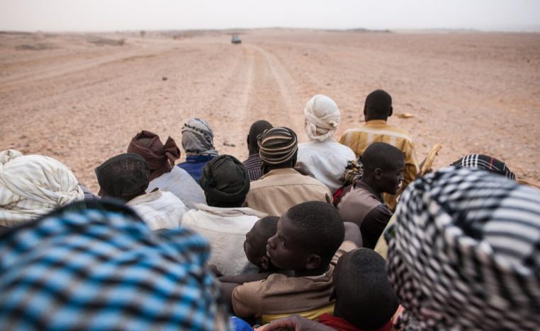  غالبية المهاجرين من افريقيا يعبرون الصحراء للوصول إلى اسبانيا ومنها إلى أوروبا