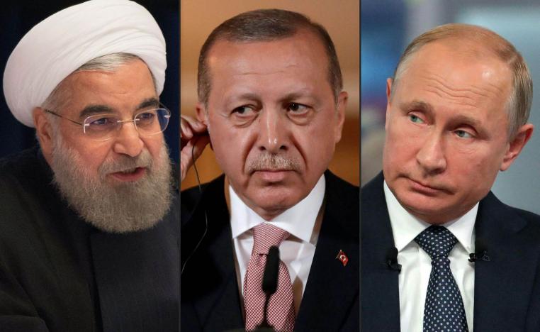 بوتين واردوغان وروحاني