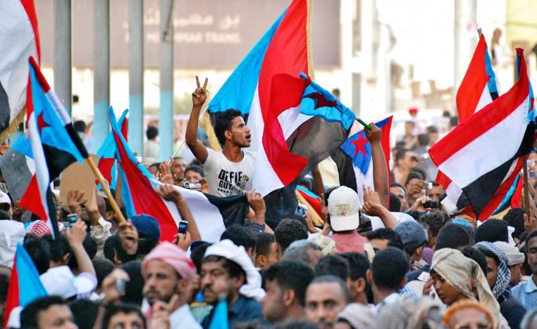 احتجاجات سلمية في محافظات الجنوب اليمني