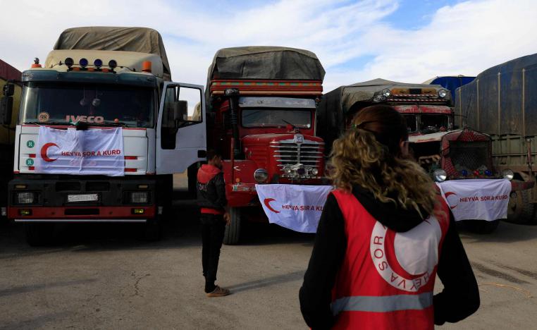 المساعدات إلى سوريا