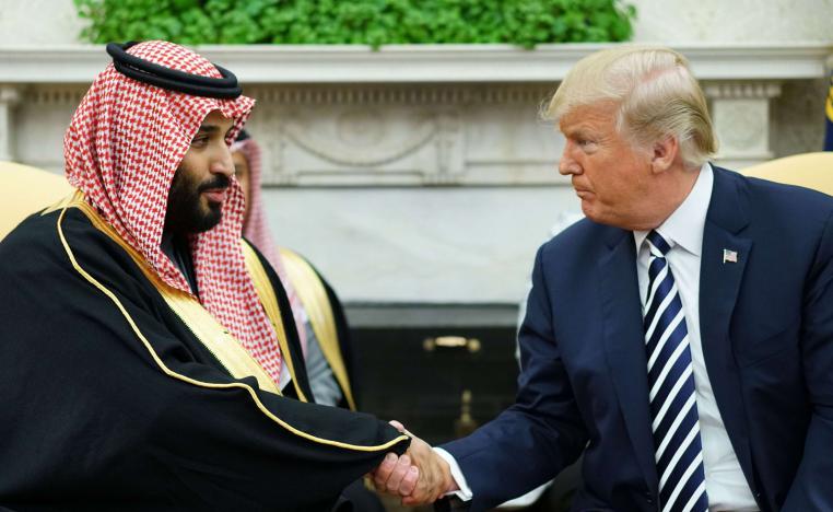 محمد بن سلمان وترامب