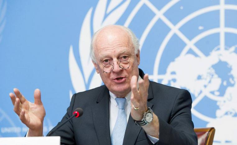 المبعوث الأممي الخاص إلى سوريا ستيفان دي ميستورا