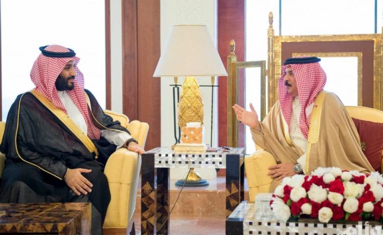 محمد بن سلمان وأمير البحرين