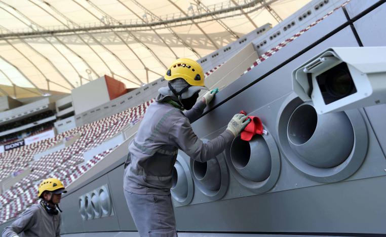 Among major projects, Doha is building or refurbishing eight stadiums, overseeing massive roadworks and the country's first Metro system.