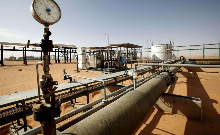 A general view of the El Sharara oilfield