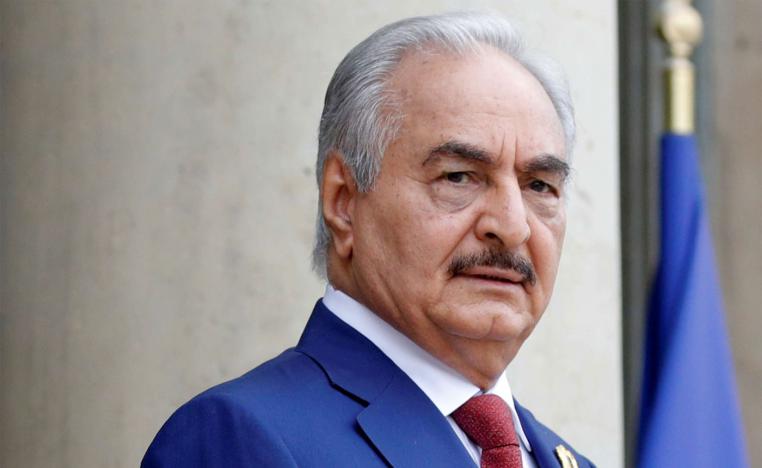Khalifa Haftar, the military commander who dominates eastern Libya