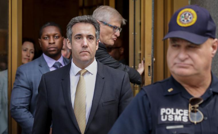 مايكل كوهين المساعد السابق للرئيس الأميركي دونالد ترامب