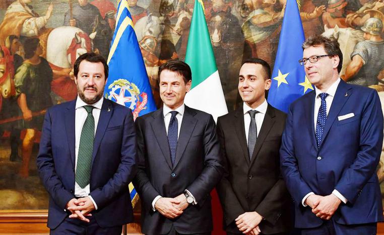 الأزمة بين الحكومة الايطالية الشعبوية والاتحاد الأوروبي سائرة الى المزيد من التصعيد