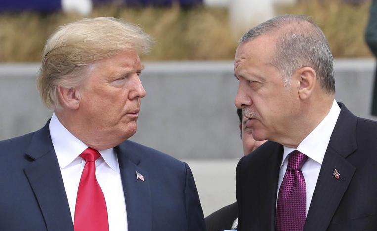 لقاء بين الرئيسين ترامب وأردوغان