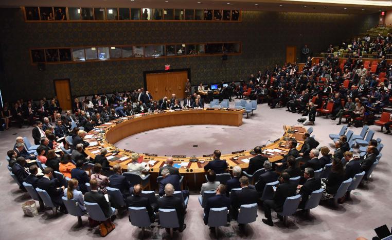 The UN Security Council meets in New York.
