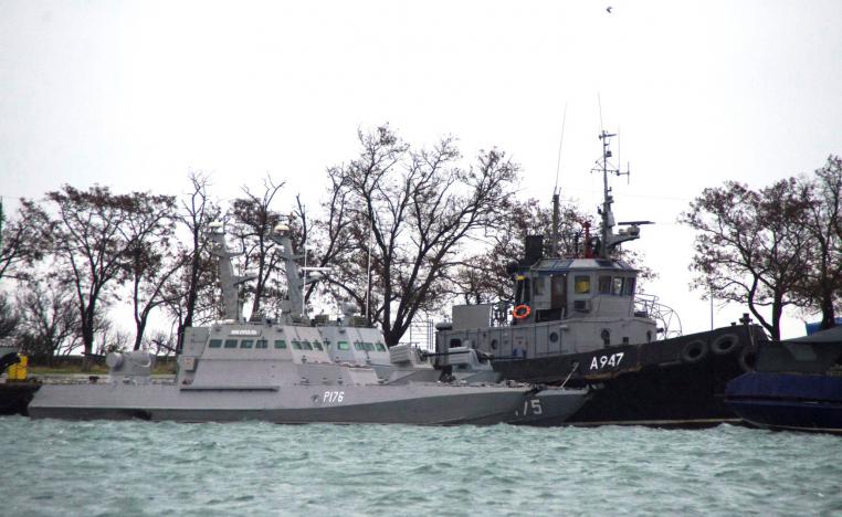 السفن الحربية الأوكرانية التي تحتجزها موسكو