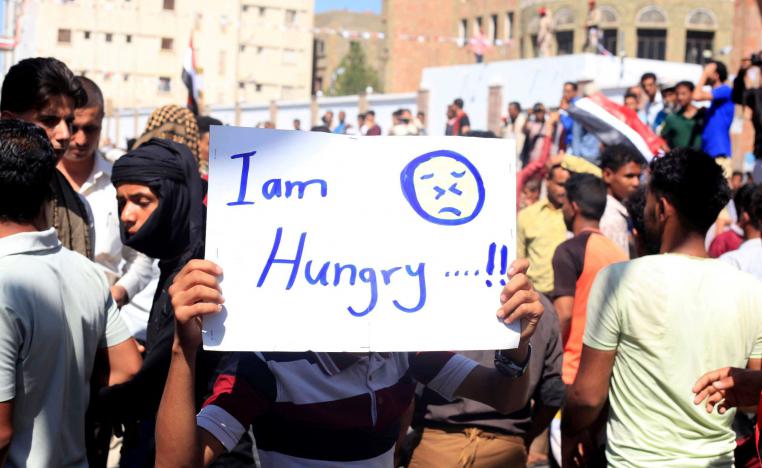 12 million of the 28 million Yemenis are just one step away from famine