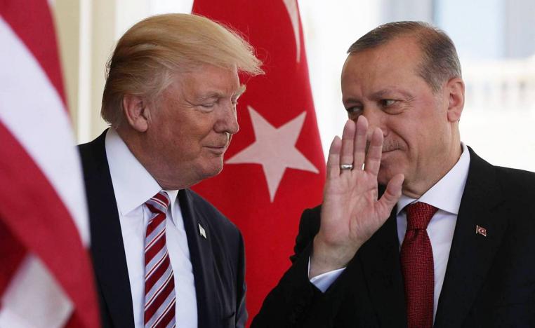 الرئيسان الأميركي دونالد ترامب والتركي رجب طيب اردوغان: ترتيبات في الكواليس