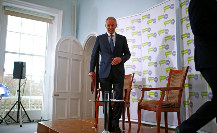 رئيس الوزراء البريطاني الاسبق توني بلير