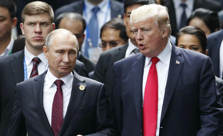 الرئيسان الأميركي دونالد ترامب والروسي فلاديمير بوتين