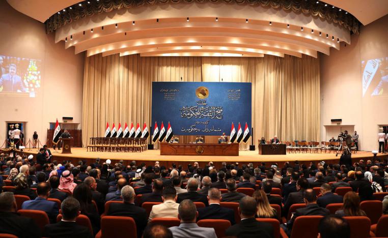 اجتماع البرلمان العراقي لإقرار الحكومة