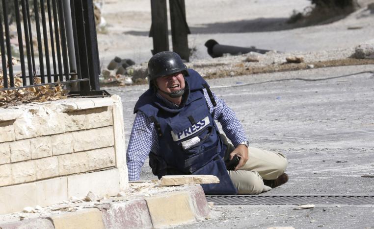 صحافي بسوريا