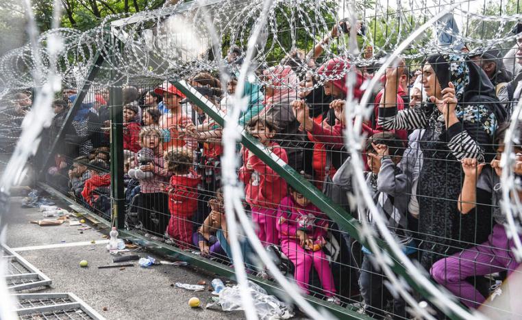 أزمة اللجوء أحدثت انقسامات دولية خاصة في أوروبا