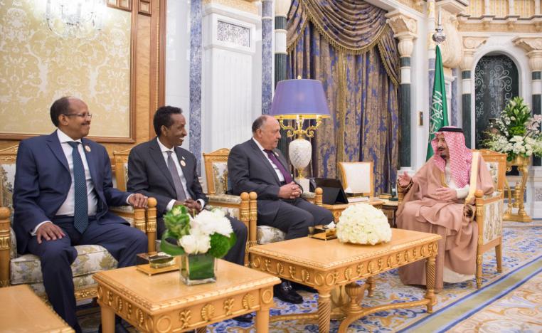 الملك سلمان بن عبدالعزيز يجتمع مع وزراء خارجية دول البحر الأحمر وخليج عدن