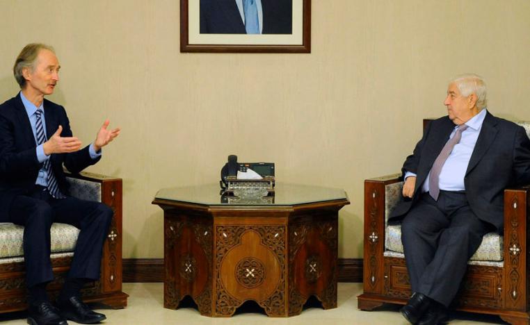 الوسيط الأممي غير بيدرسون زار دمشق لثلاثة أيام