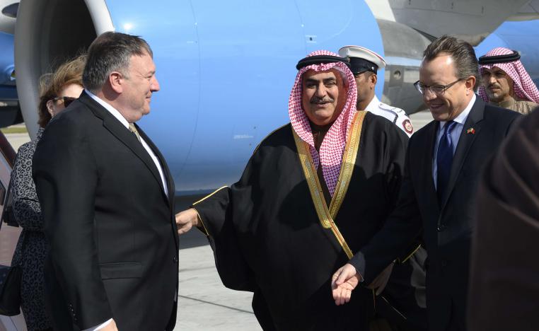 بومبيو في البحرين