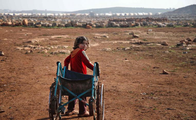 نحو 23 ألف شخص فروا إلى المخيم